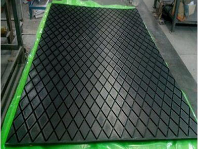 lagging pulley diamond rubber conveyor head cold