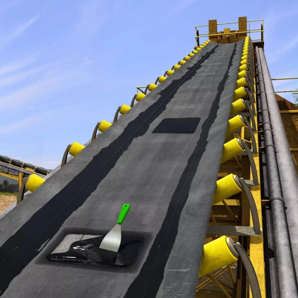 How does conveyor belt splicing work?