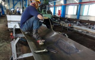 conveyor belt hot splicing