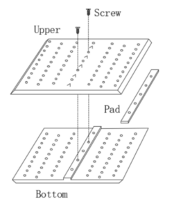 screw splice rubber fastening system