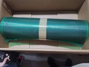 uncured cover rubber